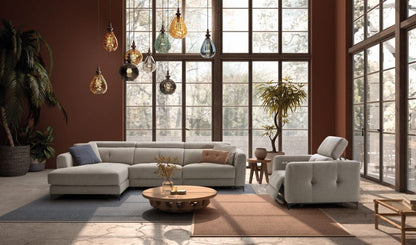 Dino Italian Leather sofa | Electric Recliner | Electric Slider