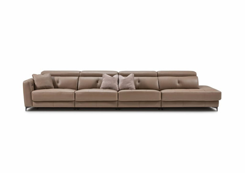 Dino Italian Leather sofa | Electric Recliner | Electric Slider