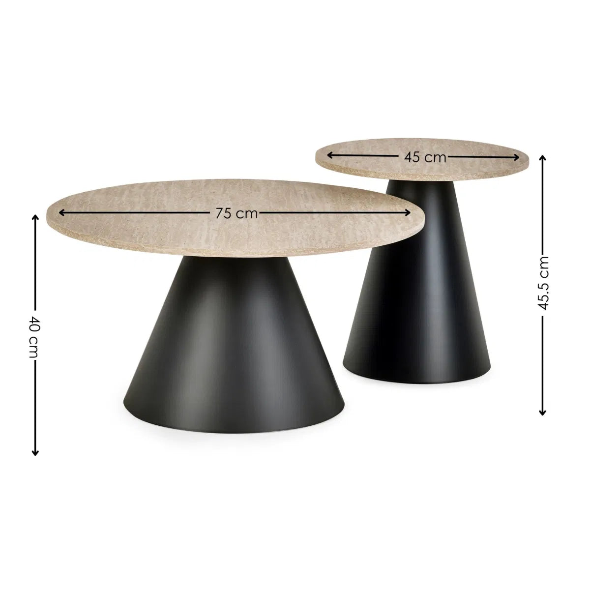Elgon Coffee and Lamp Table Set
