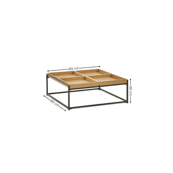 Ezra Square Tray Coffee Table