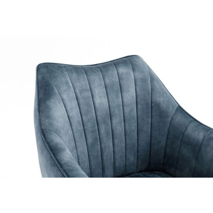 Pair of Elmer Blue Dining Chairs - image 6
