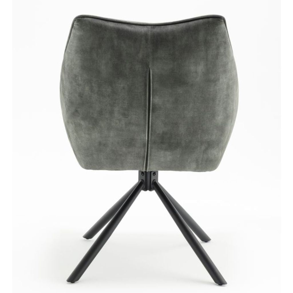 Pair of Elmer Green Dining Chairs - image 8