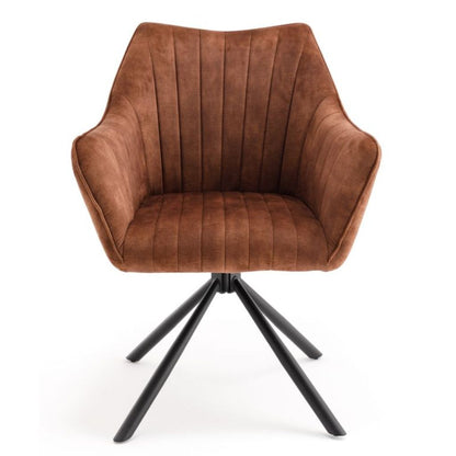 Pair of Elmer Rust Dining Chairs - image 3