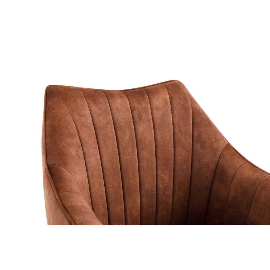Pair of Elmer Rust Dining Chairs - image 4