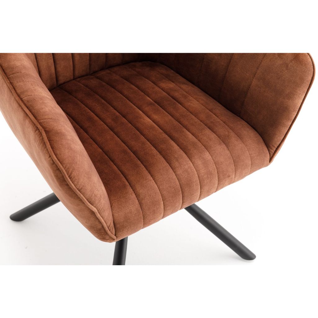 Pair of Elmer Rust Dining Chairs - image 5