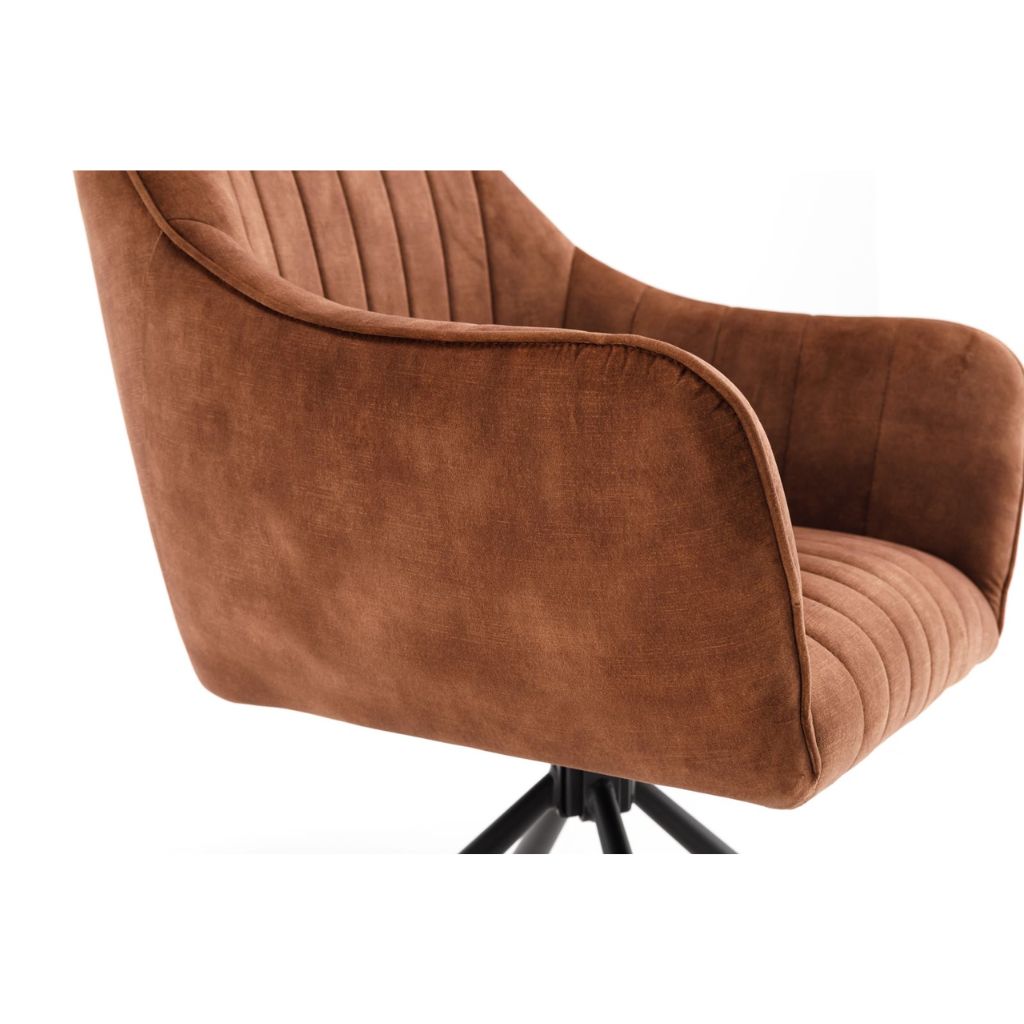 Pair of Elmer Rust Dining Chairs - image 6