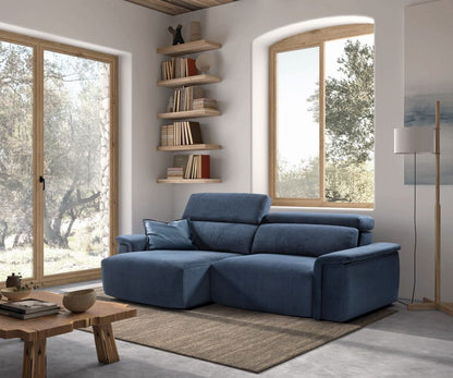 Evelin Italian Leather sofa | Electric Slider