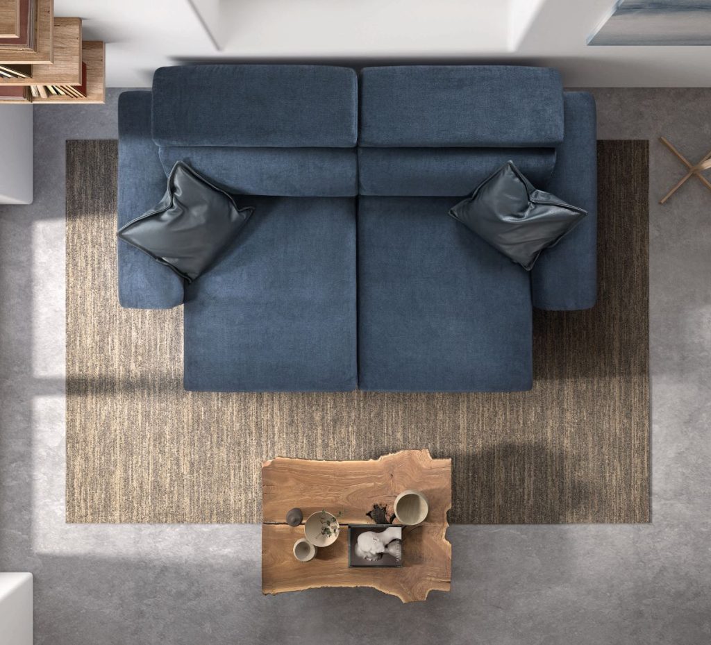 Evelin Italian Leather sofa | Electric Slider