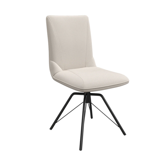 Faro Fabric Swivel Dining Chair