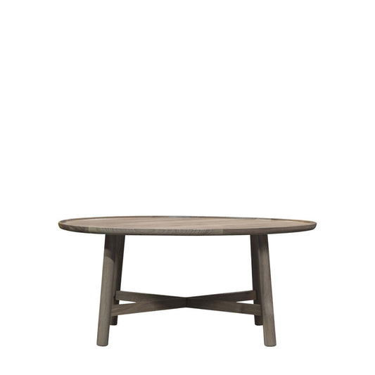 Kingham Round Coffee Table Grey