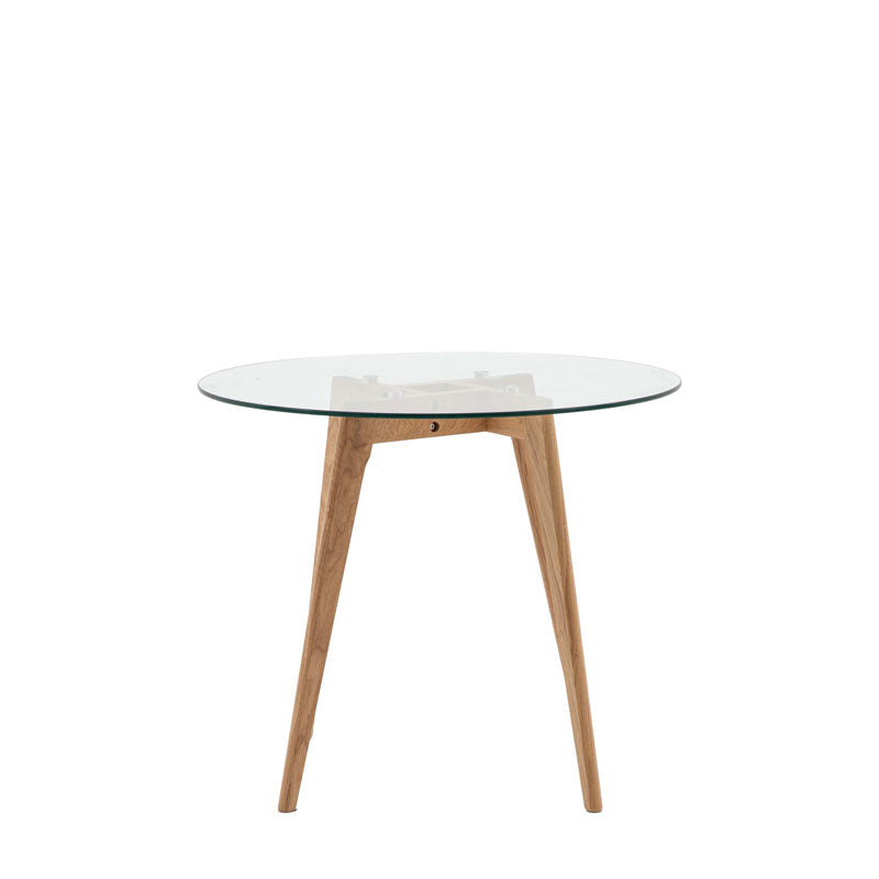 Blair Round Dining Table Oak