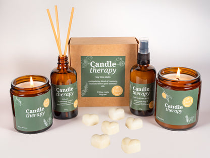 Focus Aromatherapy Oil Soy Wax Candle