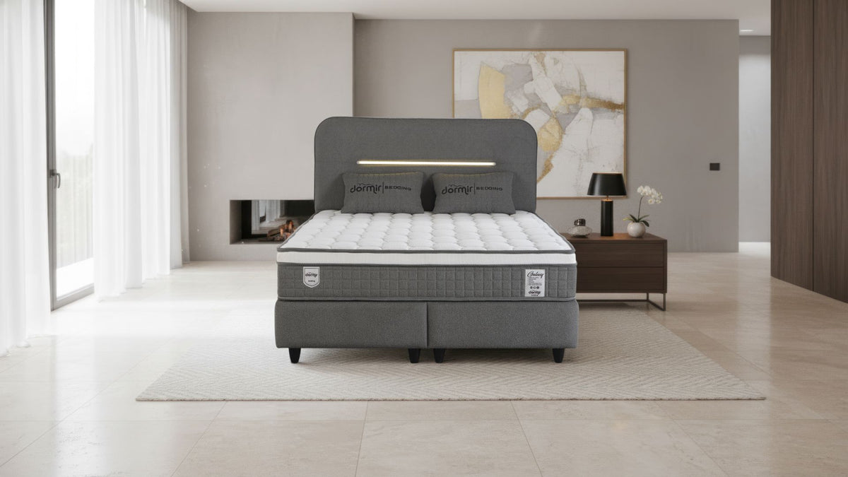 The Galaxy Ottoman Storage Bed | LED Accent Light