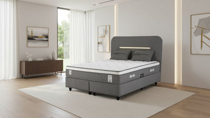 The Galaxy Ottoman Storage Bed | LED Accent Light