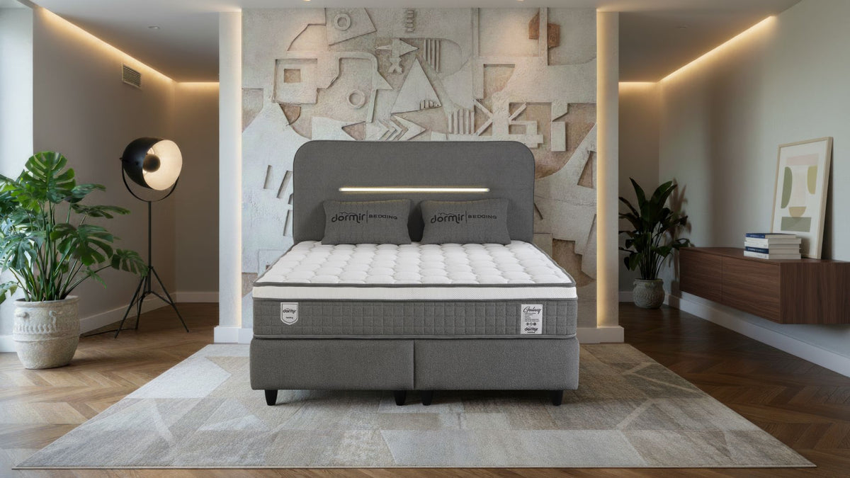 The Galaxy Ottoman Storage Bed | LED Accent Light