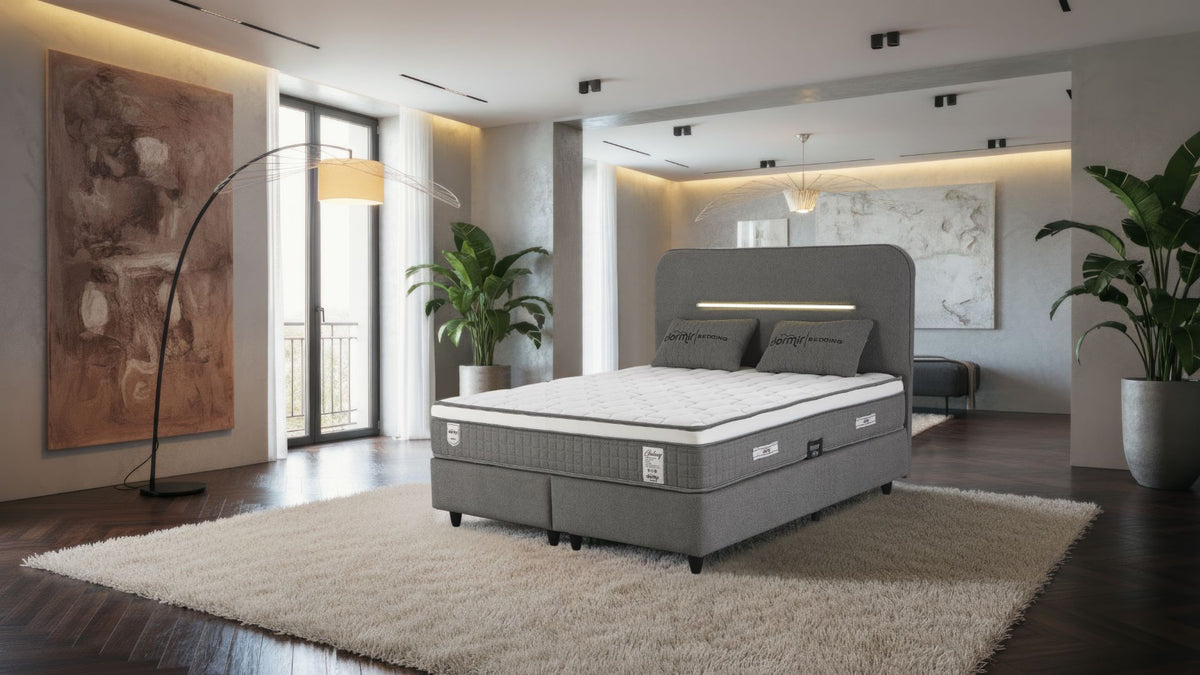 The Galaxy Ottoman Storage Bed | LED Accent Light