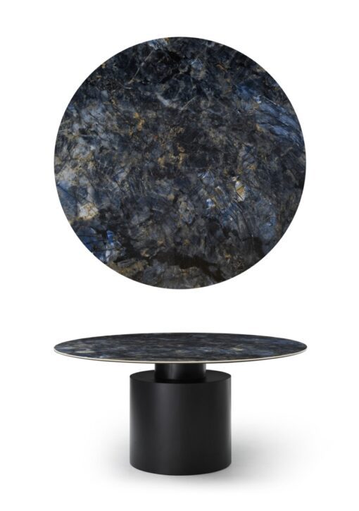 Giotto 1.6M Round Aqua Solare Ceramic Table