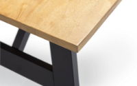 Hockley Table Black/Oak
