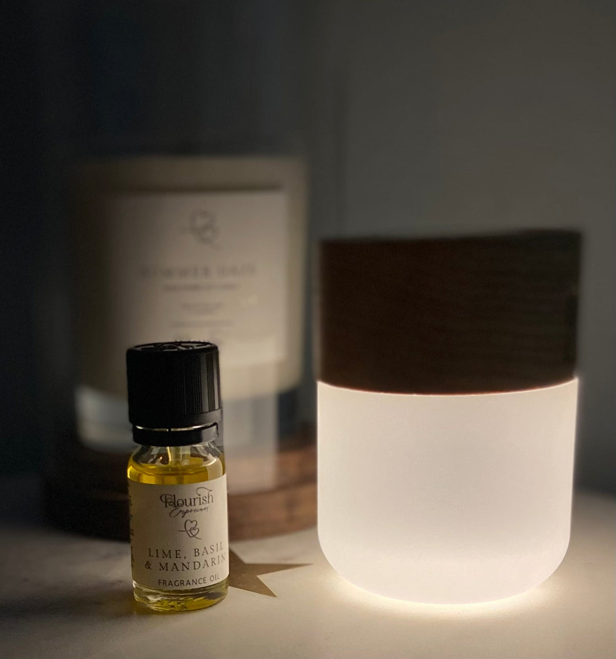 Diffuser Oils: Lime, Basil & Mandarin