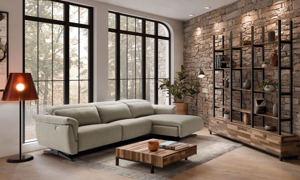 Ingrid Italian Leather sofa | Electric Recliner | Electric Slider