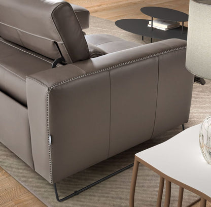 Isabel Italian Leather sofa | Electric Recliner | Electric Slider
