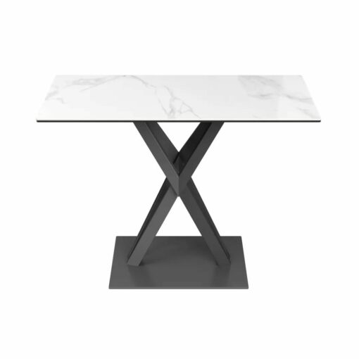 Kenzo White Gloss Ceramic Console Table