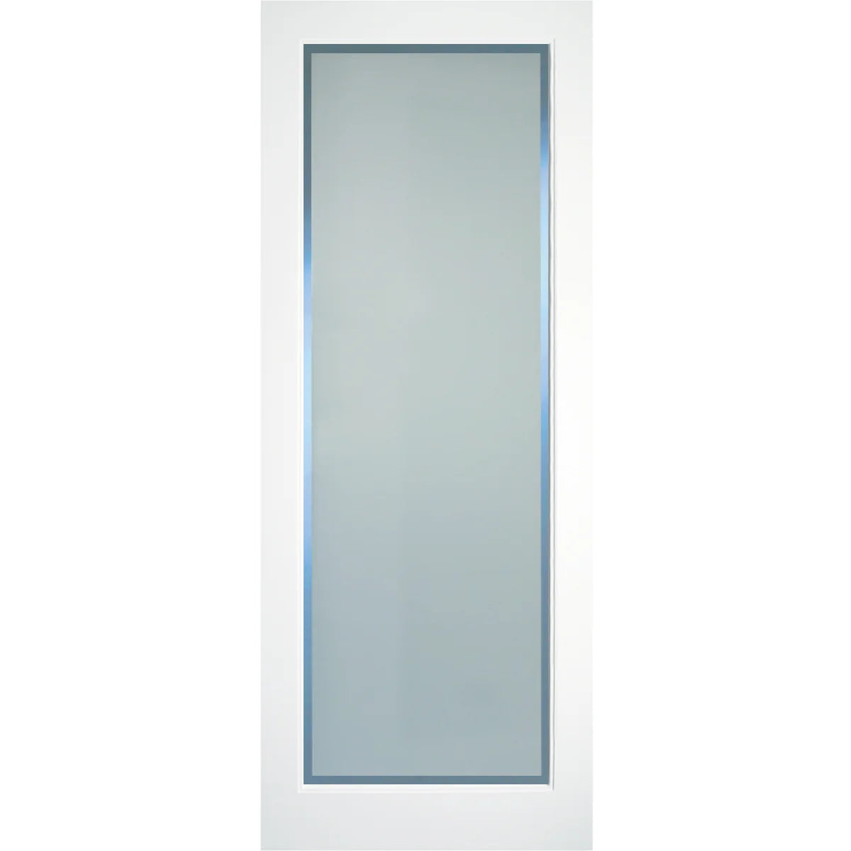 Kenmore Etched Glass Clear Border | 44mm | Indoors | Internal Door