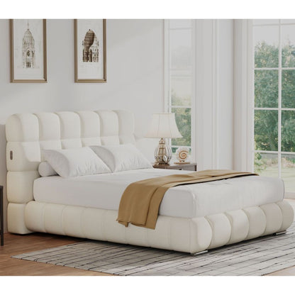 Kelvin Natural Ottoman Bedframe Range