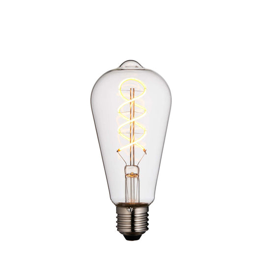 Twist E27 LED Pear 4W LED Warm White
