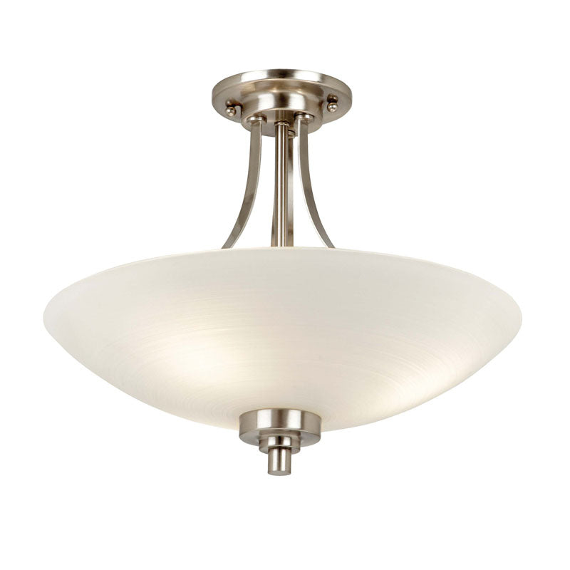 Welles Ceiling Lamp Satin Chrome