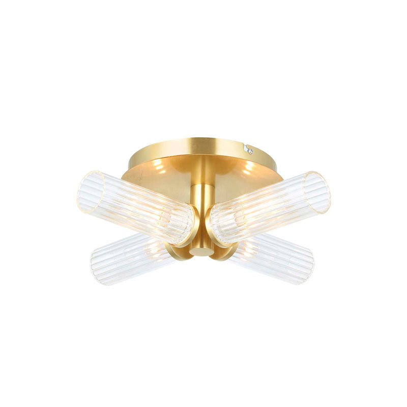 Talo Bathroom 4 Ceiling Light Brass