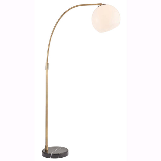 Otto Floor Lamp Black Marble