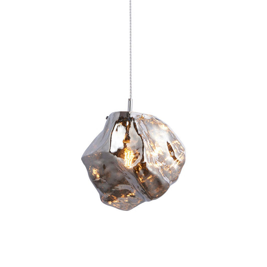 Rock 1 Pendant Light Chrome