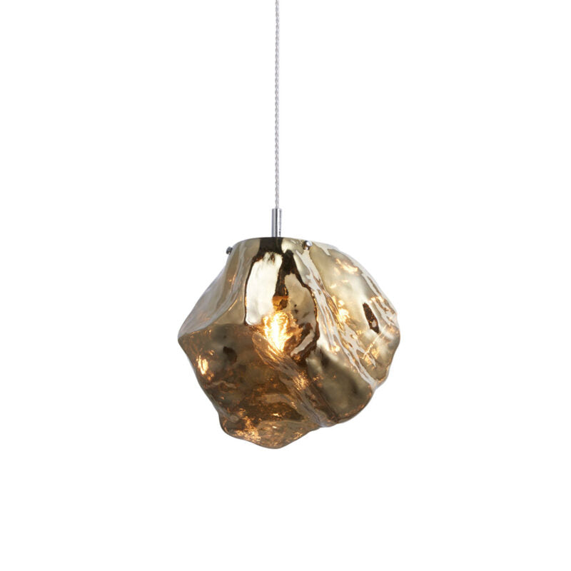 Rock 1 Pendant Light Bronze