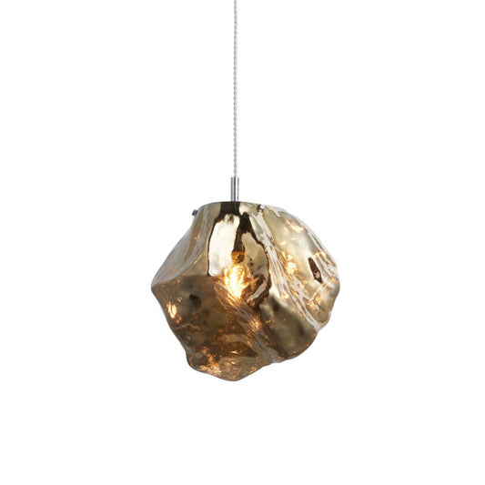 Rock 1 Pendant Light Bronze