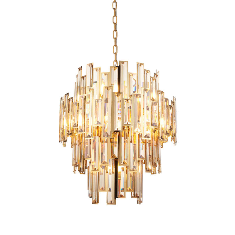 Viviana 12 Pendant Light Gold/Champagne Crystal