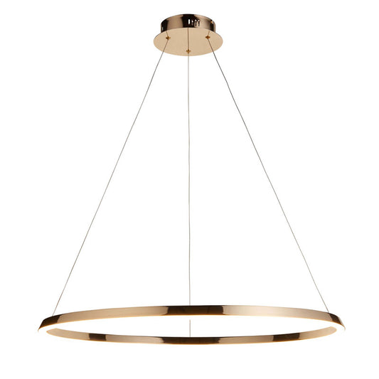 Staten 1 Pendant Light French Gold Finish