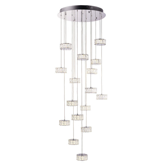 Prisma 16 Cluster Pendant Light