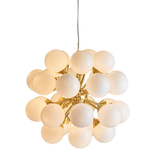 Oscar 28 Pendant Light Brushed Gold