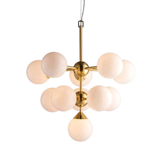 Oscar 11 Pendant Light Brushed Gold