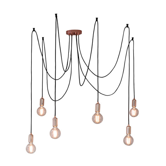 Studio 6 Cluster Pendant Light Copper