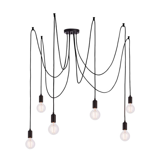 Studio 6 Cluster Pendant Light Matt Black