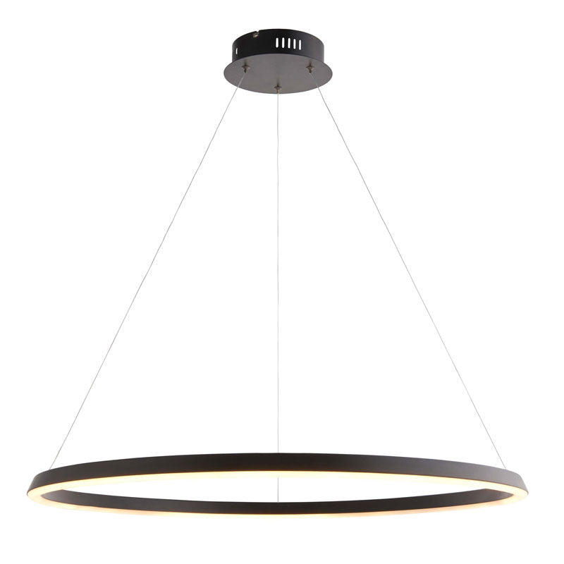 Staten 1 Pendant Light Black