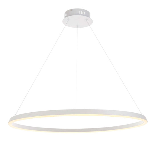 Staten 1 Pendant Light White