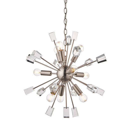 Miro 9 Pendant Light Nickel