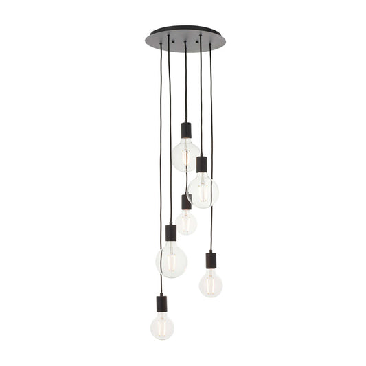 Studio 6 Pendant Light Matt Black