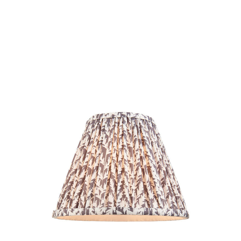 Leaf Shade Pearl Grey Fabric 185x125x250mm