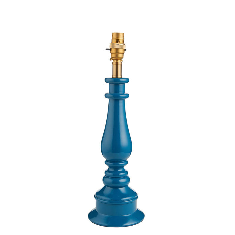 Myrtle Table Lamp Base Marlin Blue