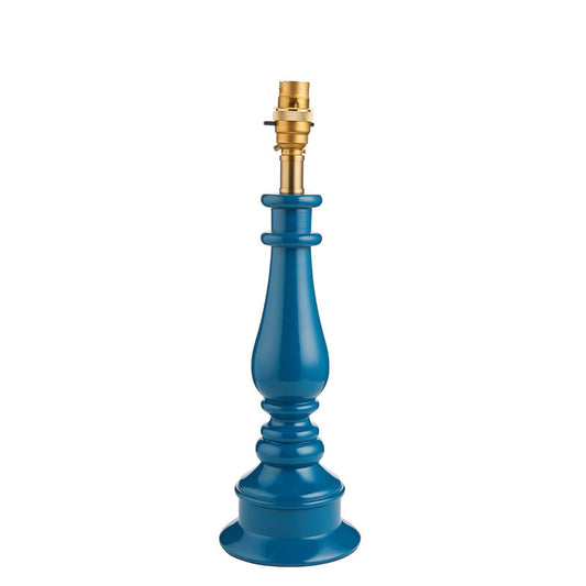 Myrtle Table Lamp Base Marlin Blue