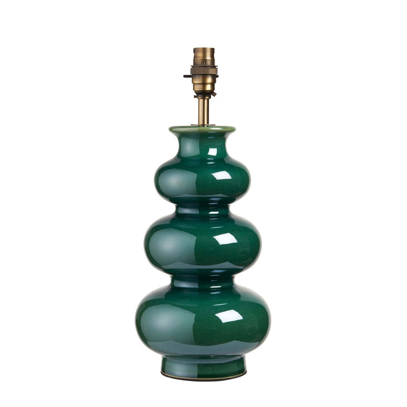 Monroe Table Lamp Gloss Green Reactive Glaze